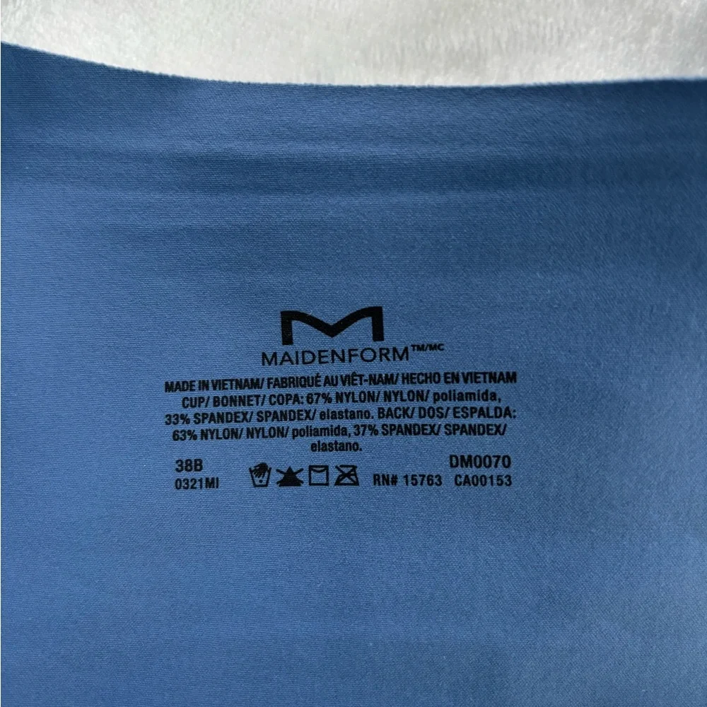 Maidenform Blue Bra 38B DM0070 - Picture 2 of 5